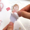 Korean stationery planner decoration stickers, fresh and cute box set, creative and adorable anime cartoon DIY VC diary stickers Application Scenario